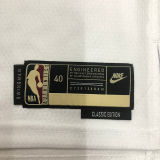 Lakers WESTBROOK #0 White Retro NBA Jerseys