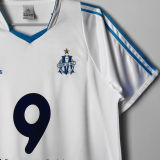 2003/04 Marseille White Retro Soccer Jersey