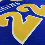 Warriors WIGGINS #22 Blue Retro NBA Jerseys