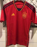 GAVI #9 Spain 1:1 Quality Home Red Fans Jersey 2022/23