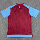 2023/24 Aston Villa Home Fans Soccer Jersey