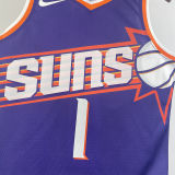 2023/24 Suns BOOKER #1 Purple NBA Jerseys