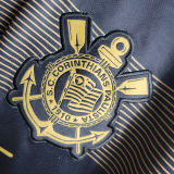 2019/20 Corinthians Third Black Retro Soccer Jersey