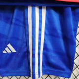2023/24 Italy Home Blue kids Soccer Jersey