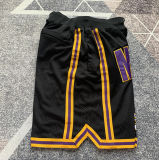 Lakers Black Four Bags NBA Pants
