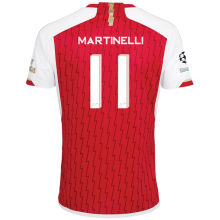 MARTINELLI #11 ARS 1:1 Quality Home Fans Jersey 2023/24 (UCL Font)