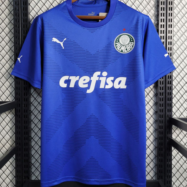2023/24 Palmeiras Dark Blue Goalkeeper Soccer Jersey