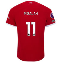 M.SALAH #11 LFC 1:1 Home Fans Jersey 2023/24 (League New Font）