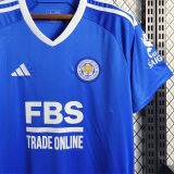 2023/24 Leicester City Home Blue Fans Soccer Jersey