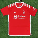 2023/24 Nottingham Forest Home Red Fans Jersey 有胸前广告