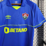 2023/24 Fluminense Blue Goalkeeper Fans Jersey