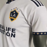 2022 LA Galax FC Home White Player Version Soccer Jersey