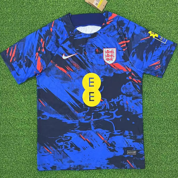2023/24 England Blue Training Soccer Jersey
