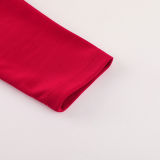 2024/25 AC Red Hoody Zipper Jacket Tracksuit