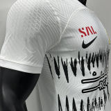 2023/24 Al Ittihad Away White Player Version Jersey 吉达联