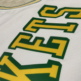Rockets GREEN #4 White Retro NBA Jerseys