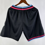 2023/24 Miami Heat Black NBA Pants