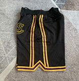 Lakers Black Four Bags NBA Pants
