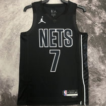 2023 Nets DURANT #7 Black NBA Jerseys