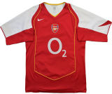 HENRY #14 ARS Home Retro Jersey 2004/05 (Have Patch 带2003-2004 金双臂章 FA Premier League Font 英超字体 ) ★★