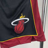 Miami Heat Black Training Shorts NBA Pants