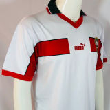 1998 Morocco White Retro Soccer Jersey