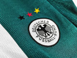 1998 Germany Away Green Retro Soccer Jersey