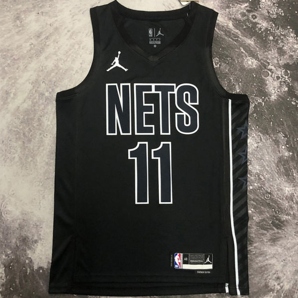 2023 Nets IRVING #11 Black NBA Jerseys