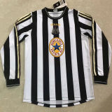 1997/99 Newcastle Home Long Sleeve Retro Soccer Jersey