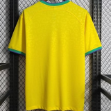 NEYMAR JR #10 Brazil Home 1:1 Yellow Fans Jersey 2022/23