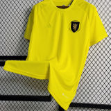 2023/24 Scotland Yellow Goalkeeper Soccer Jersey