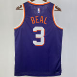 2023/24 Suns BEAL #3 Purple NBA Jerseys