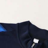 2024 AD~ Sapphire Blue Kids Sweater Tracksuit