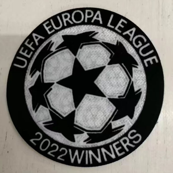 2022 UEFA EUROPA LEAGUE WINNERS Patch (You can buy it alone OR tell us which jersey to print it on. ) 2022 欧冠冠军章