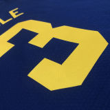 2023 Warriors POOLE #3 Sapphire Blue NBA Jerseys