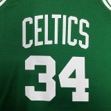 Celtics PIERCE #34 Green Retro NBA Jerseys 热压