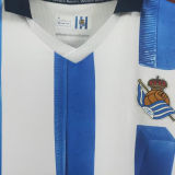 2023/24 Real Sociedad Home Kids Soccer Jersey