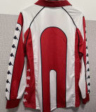 1999/01 Red Star Home Retro Long Sleeve Soccer Jersey