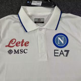 2023 Napoli White POLO Jersey