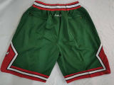 Bulls Green Four Bags NBA Pants
