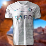RONALDO #7 Al Al Nassr Third White Fans Soccer Jersey 2023/24