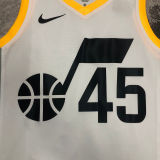 2023 Jazz MITCHELL #45 White NBA Jerseys