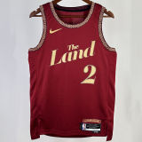 2023/24 Cleveland IRVING #2 Red City Edition NBA Jerseys