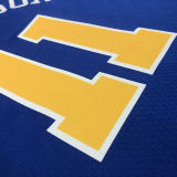 Warriors THOMPSON #11 Blue Retro NBA Jerseys