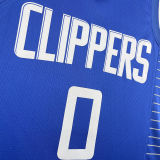 2023/24 Clippers WESTBROOK #0 Blue NBA Jerseys