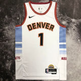 Nuggets PORTER JR. #1 City Edition Off White NBA Jerseys