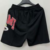 2023/24 Miami Heat Black NBA Cotton Pants