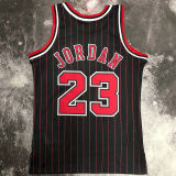1997/98 Bulls JORDAN #23 Black Retro NBA Jerseys 热压
