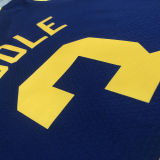 2023 Warriors POOLE #3 Sapphire Blue NBA Jerseys