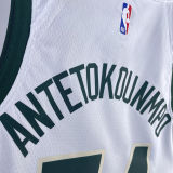 2023/24 Bucks ANTETOKOUNMPOL #34 White NBA Jerseys